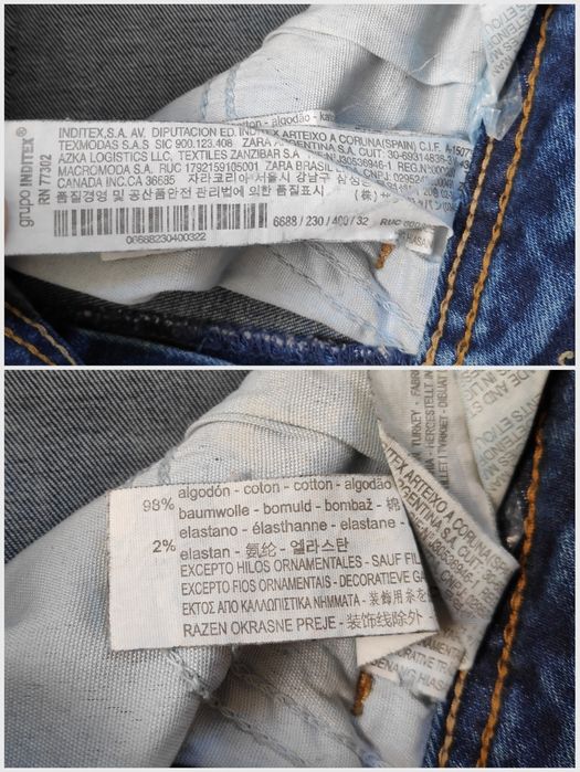 Zara skinny жіночі джинси з вишивкою оригінал 00 W24