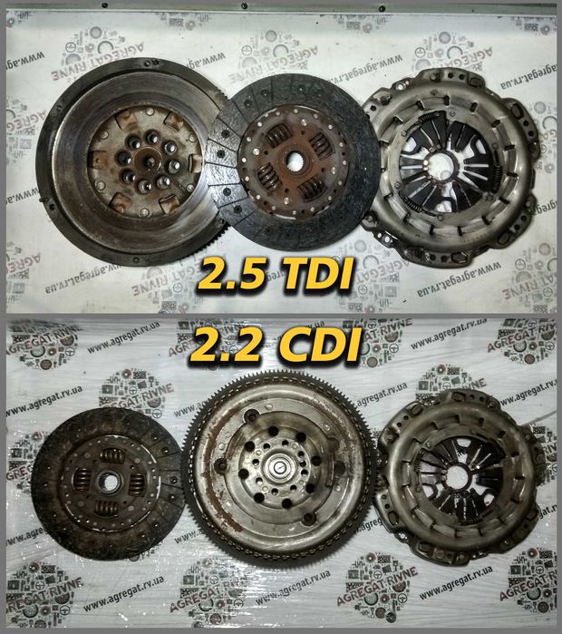 Щеплення Демпфер Корзина Маховик Диск Сцепление Crafter Sprinter 906