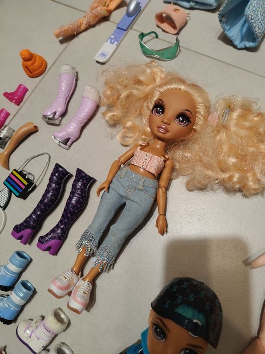 Lalki Rainbow High, duża kolekcja + akcesoria