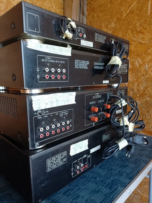 Aparelhagem techincs a funcionar