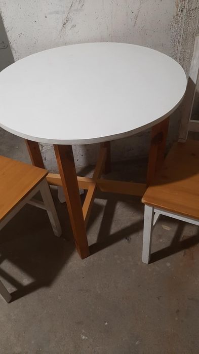 4 Krzesła Drewniane Ikea Stefan