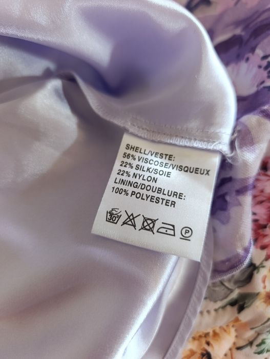 Komplet kobiecy jedwab wiskoza