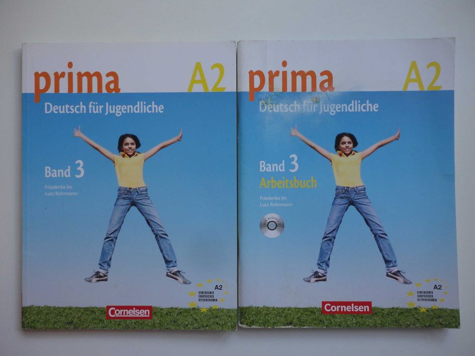 Prima A2 Deutsch für Jugendliche Band 3 Schülerbuch + Arbeitsbuch + CD