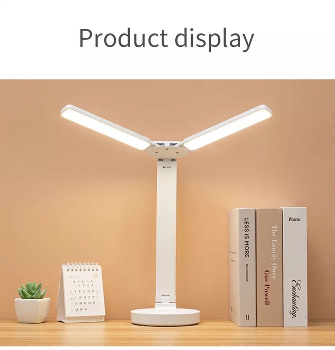 Лампа на аккамуляторі подвіййна бездротова 2000мАч