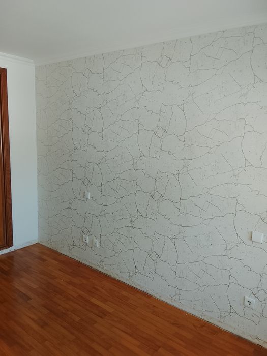 Aplicação de papel de parede