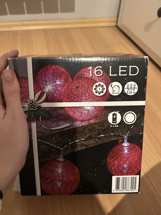 Girlanda lampki ledowe kule