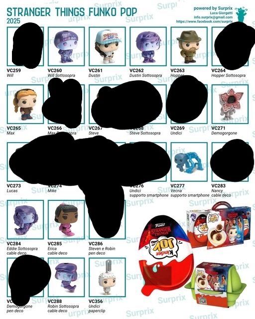 Фігурки фанкапоп дивні дива