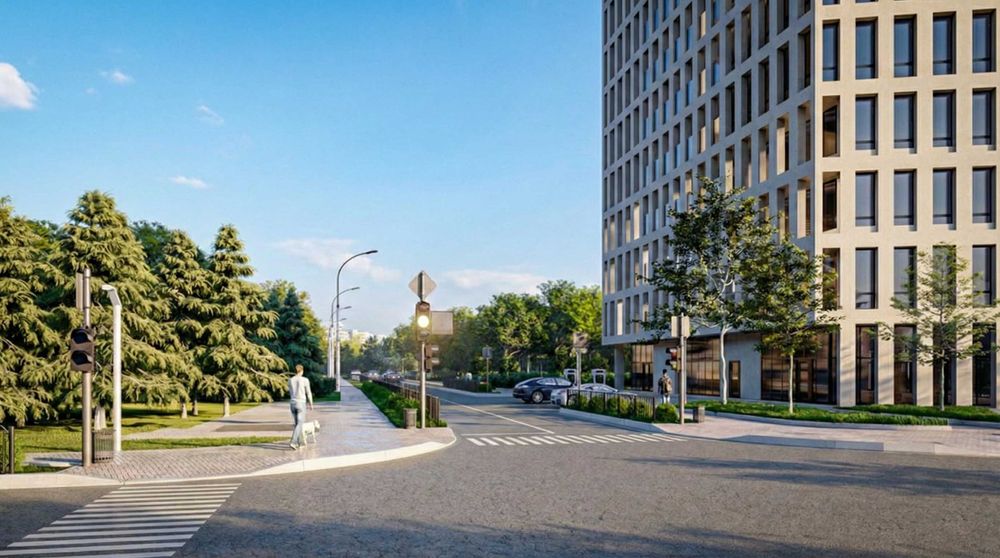 Оренда великого офісу з видом на ріку в Бізнес центрі "Picasso" Пікасо