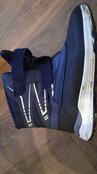 Buty zimowe chłopięce na rzepy rozmiar 37