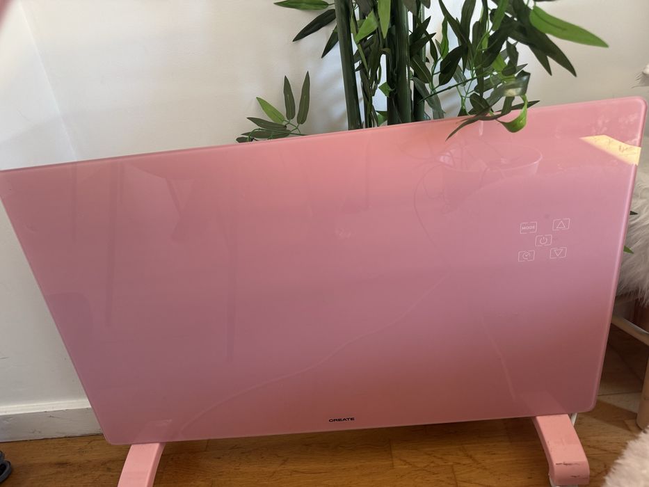 Aquecedor rosa CREATE novo