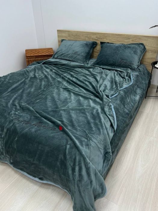 Постель Моника  плюш велюрова тепла постіль Моніка