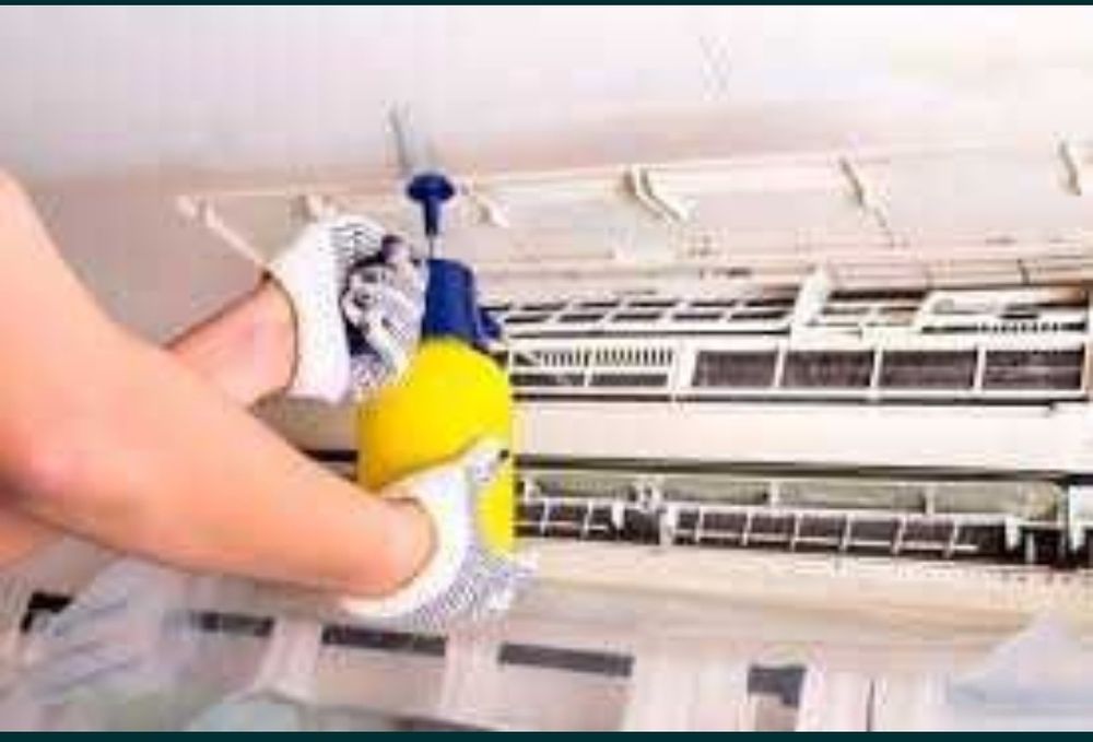 Сервис чистка кондиционера демонтаж.