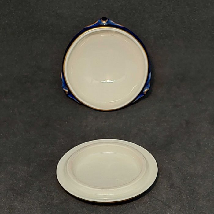 РЕДЧАЙШАЯ шкатулка Германия ROSENTHAL 1949 год РОЗЕНТАЛЬ фарфор ЗОЛОТО