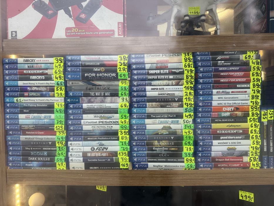 Gry PS4/PS5, rożne tytuł, SKUP sprzedaż ZAMIANA