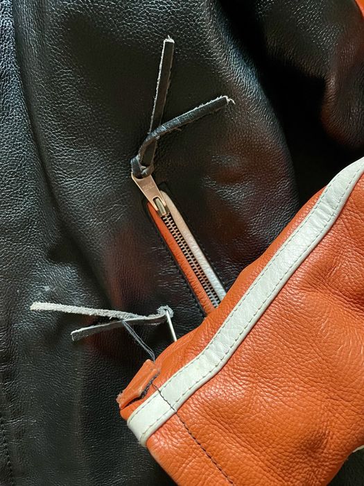 Casaco couro grosso para mota