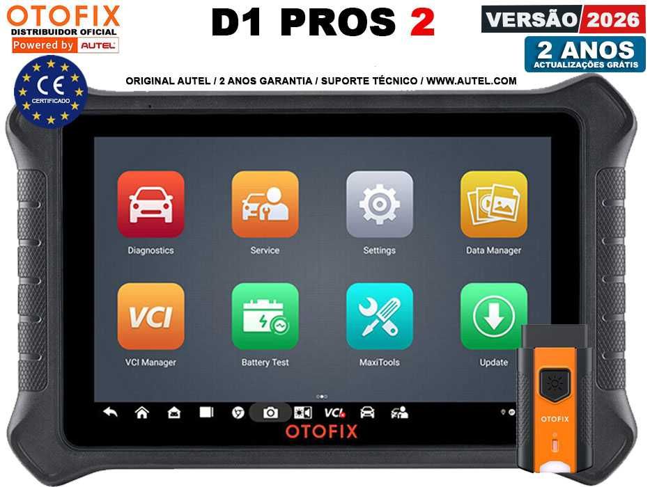 Autel OTOFIX D1 PROS 2 Máq Diagnóstico OBD +40 Funções Oficinas (NOVO)