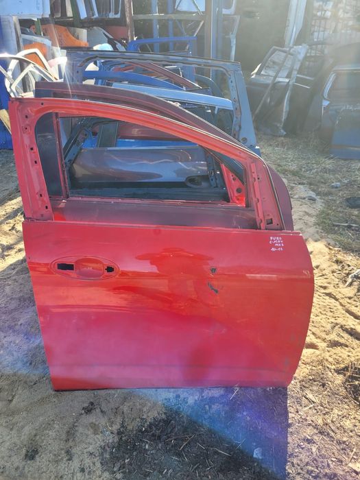 ford c max mk2 drzwi prawy przód 10-14 czerwone