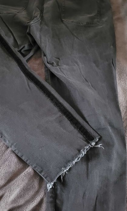 Spodnie jeans czarne rozm. 52
