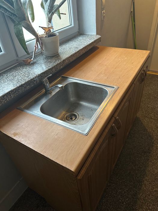 Szafka zlew bateria kuchenna