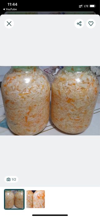 Капуста квашена ( смачна, хрумка)