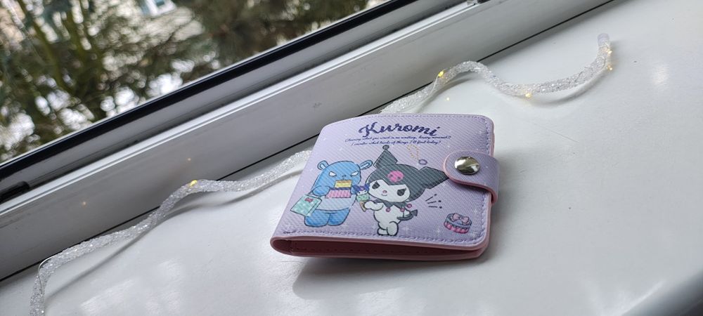 Portfelik portfel Kuromi kawaii