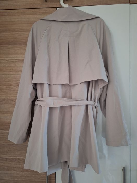H&M Płaszcz beżowy rozm L