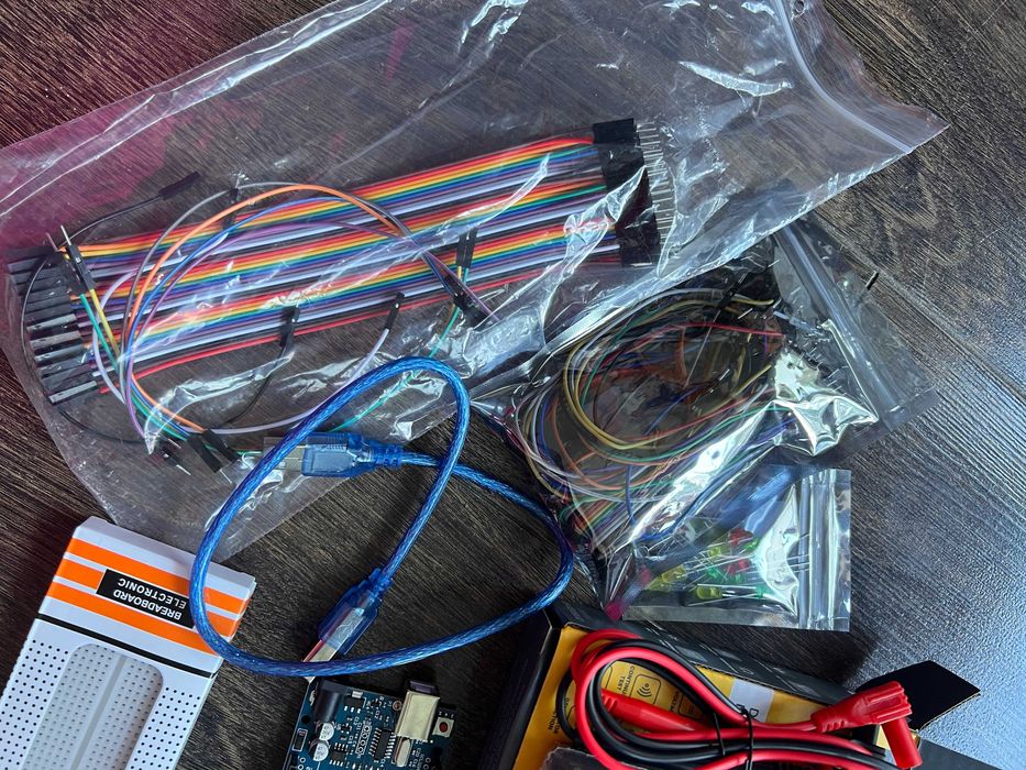 Komplet akcesoriów elektronicznych do Arduino i nauki elektroniki