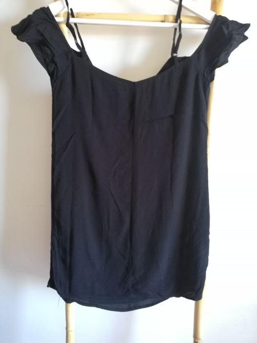 Vestido preto Bershka