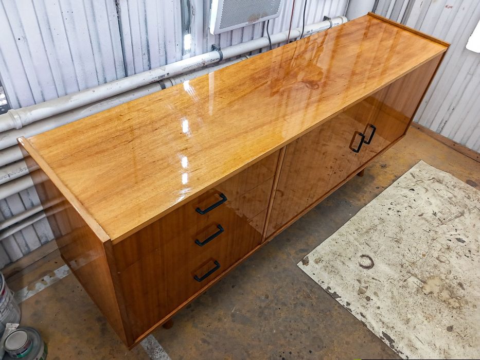 Komoda, sideboard M. Grabiński PRL RETRO VINTAGE