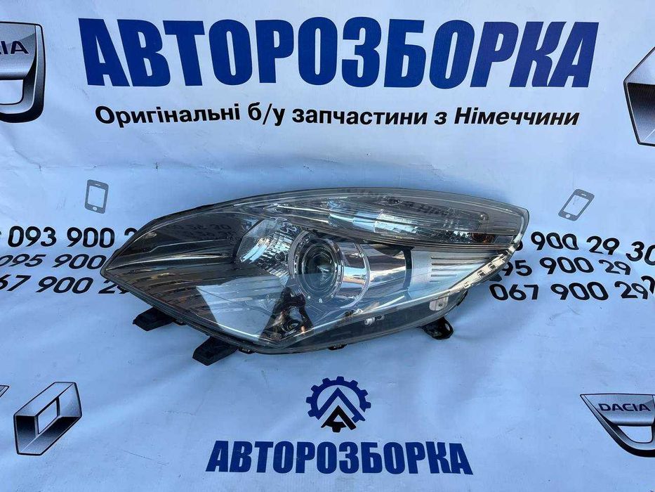 Фара ліва Ксенон Renault Scenic 3 Ліва фара до Рено Сценік 3