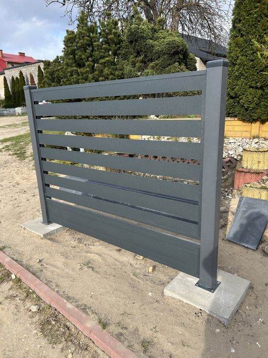 Przęsła ogrodzeniowe modułowe ogrodzenie brama furtka