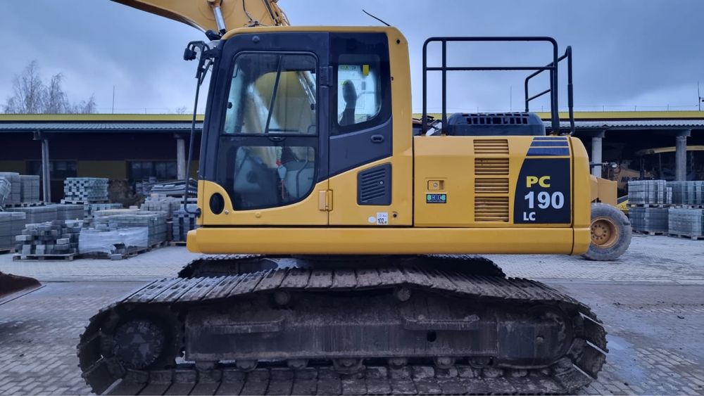 Экскаватор Komatsu PC 190 LC , болотная гусенница