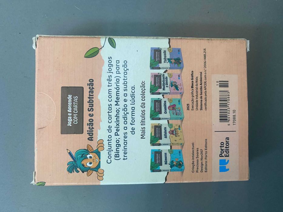 Cartas de Jogar Educativas