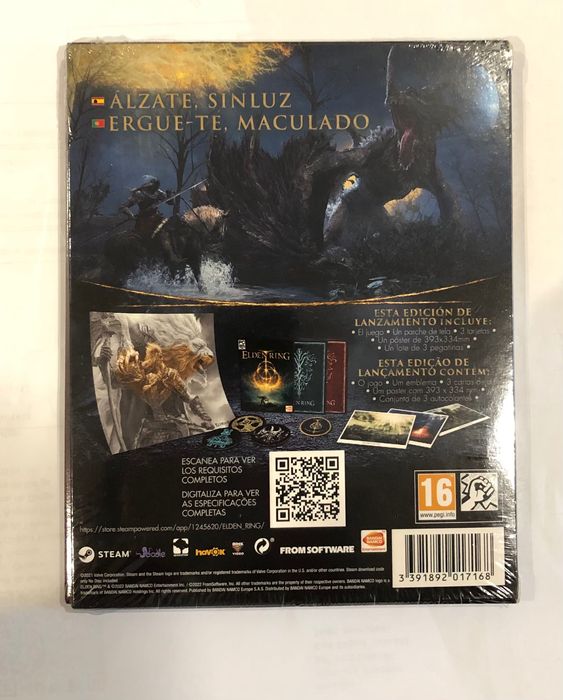 Jogo Pc elden ring launch edition selado