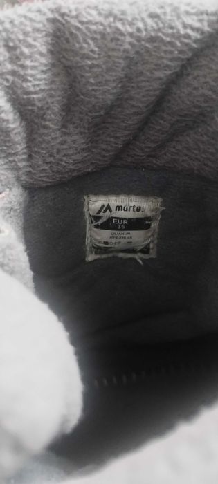 Śniegowce buty zimowe dziewczęce Martes Lilian Jr Grey