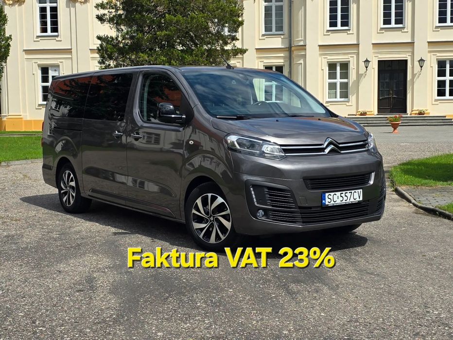 Citroën SpaceTourer XL Shine VIP Salon Polska Faktura Vat-23% bezwypadkowy 100%