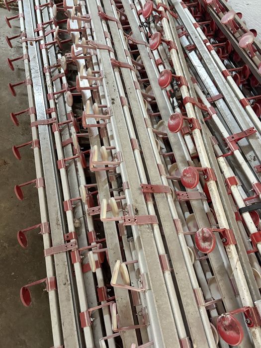 Sprzedam wyposazenie z modernizacji kurnika linia pojenia silos wentyl