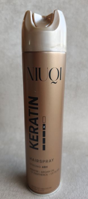 Lakier do włosów NIUQI Keratin