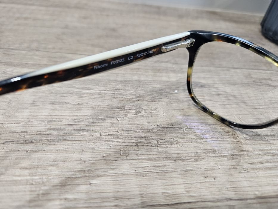 Oprawki Pepe Jeans oryginalne brazowe marmurkowe