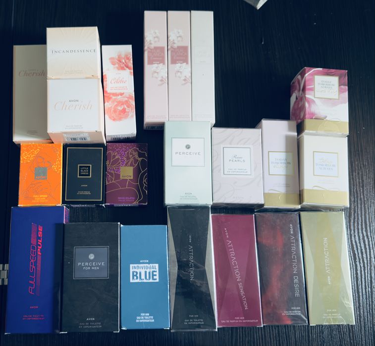 Avon Treselle Today tomorrow always Rare Pearls LBD Attraction Luck