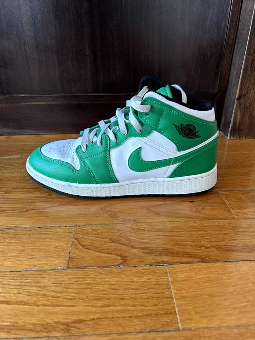 Ténis Air Jordan 1 "Lucky Green"