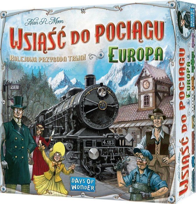 Gra Wsiąść Do Pociągu Europa Rebel Nowa Nieużywana