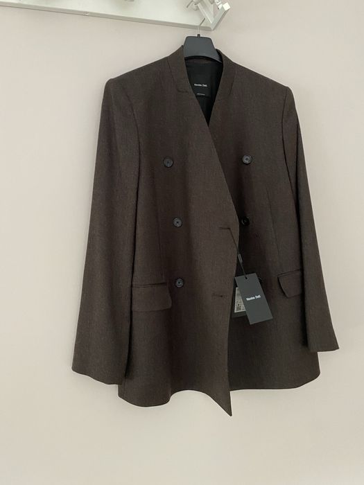 Massimo Dutti marynarka zakiet 100% welna