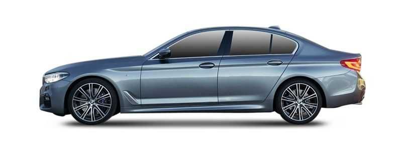 Bagażnik dachowy BMW 5 G30 Sedan od 2017 do 2023 Bazowy belki relingi
