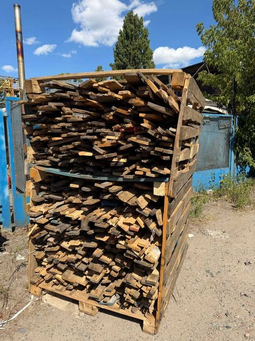 Дрова, відходи піддонів