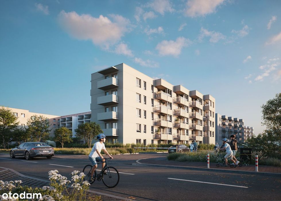 3 pokojowe mieszkanie 59 m2 z balkonem - Stacja Wołomin