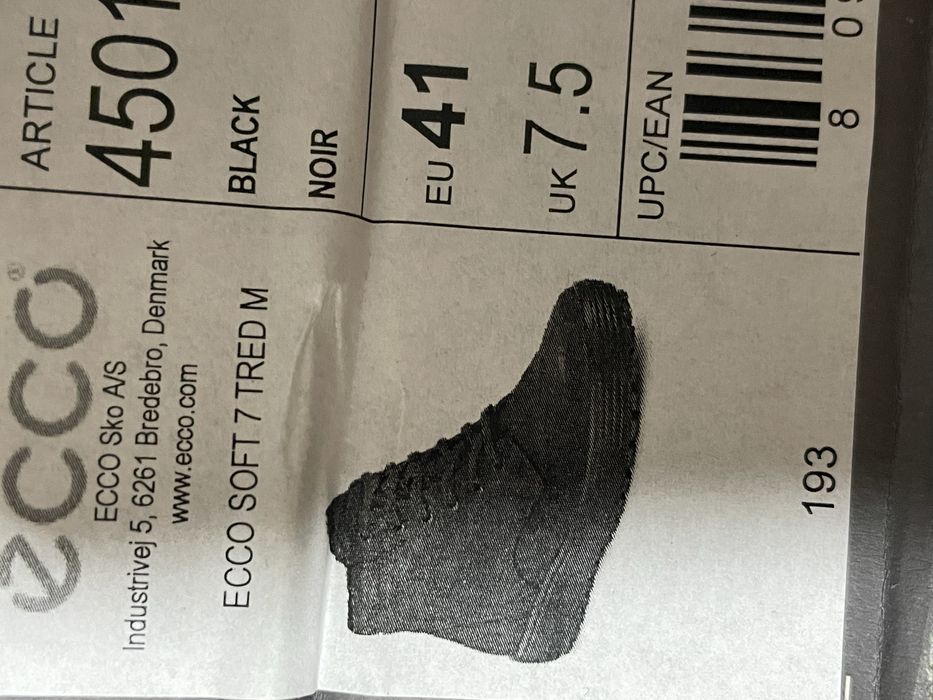 Ботинки ECCO 41p