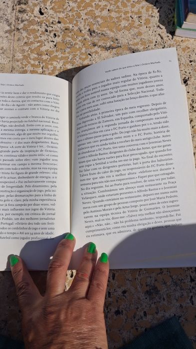 Livro vocês sabem do que estou a falar Octávio Machado