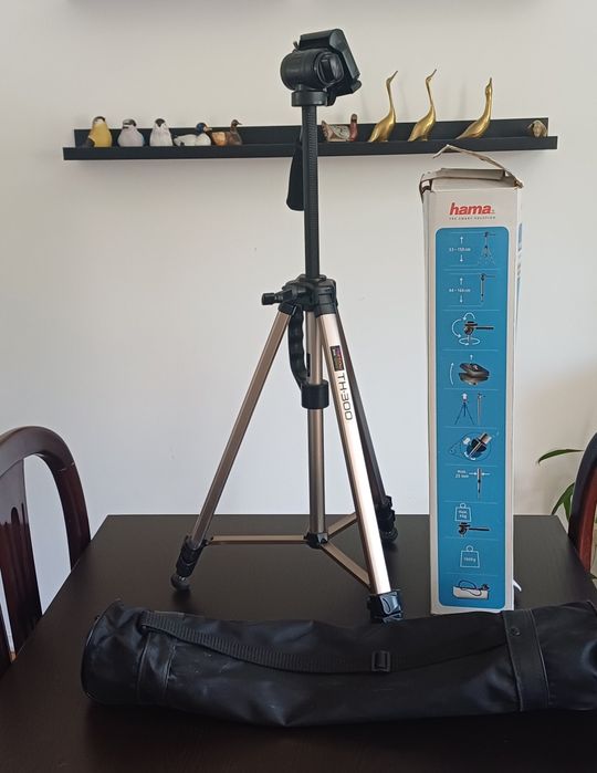 Tripé em excelente estado com Bolsa de Transporte