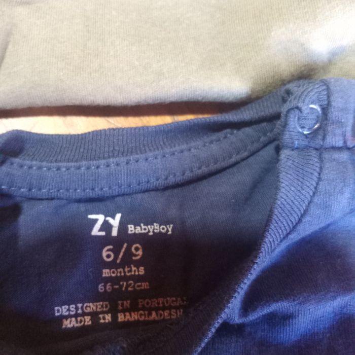 Lote roupa bebê 6-9 meses